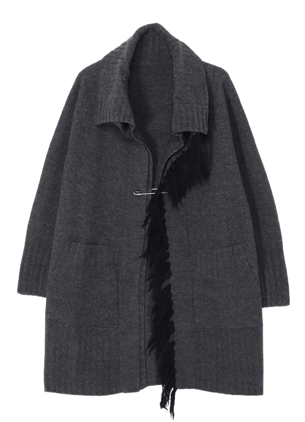 Boilmerinowool Fringe Knit Gown