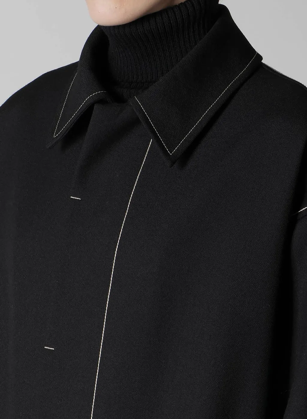 Marine Sailor Turn Over Collar Coat