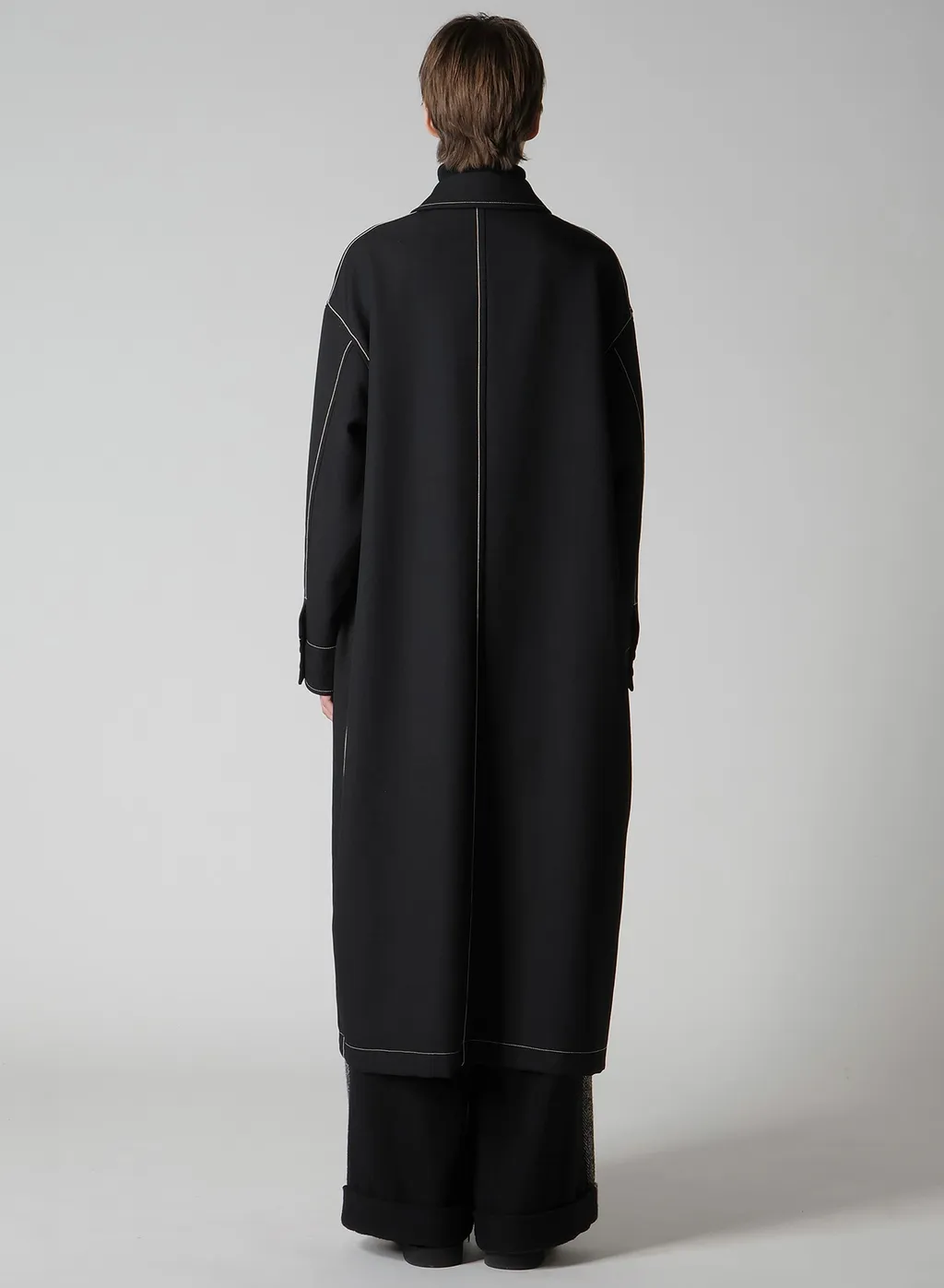 Marine Sailor Turn Over Collar Coat