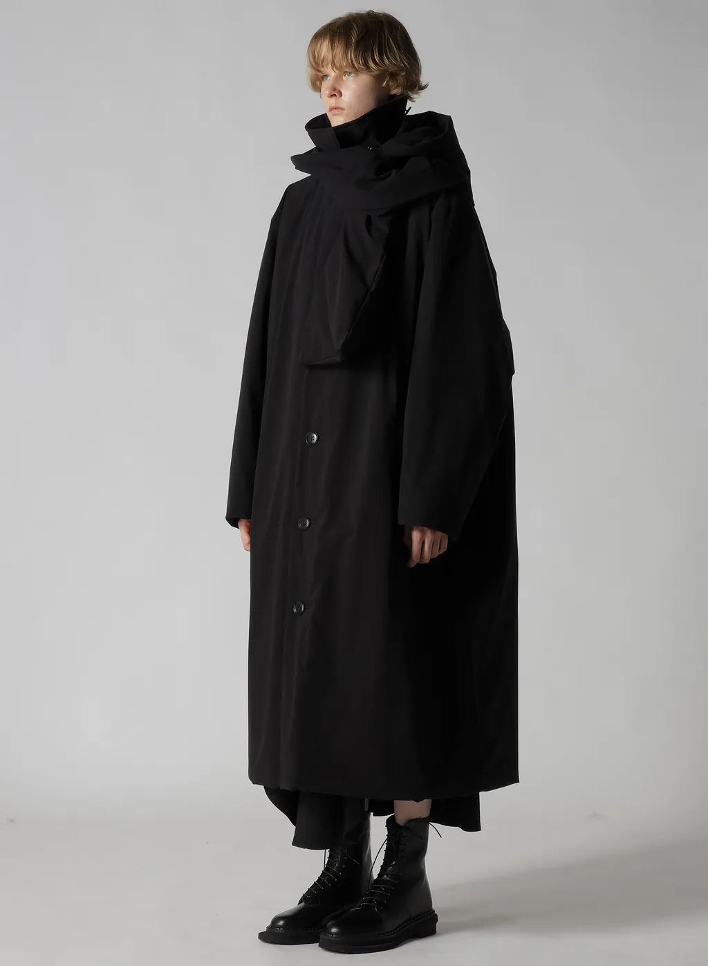 Pe/Tafta Detachable Hooded Coat