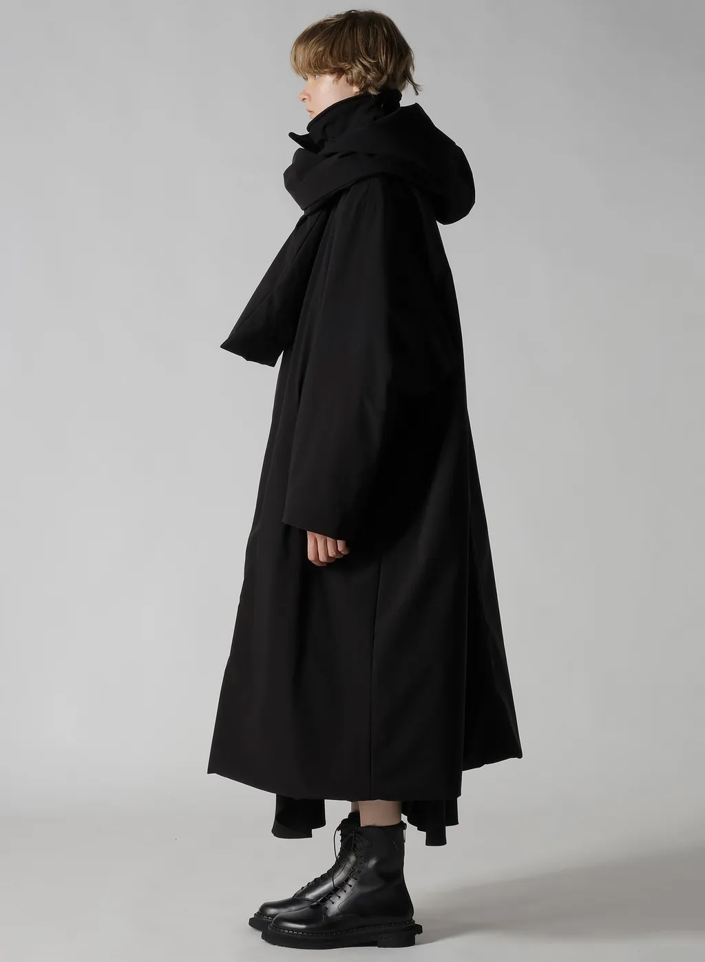 Pe/Tafta Detachable Hooded Coat