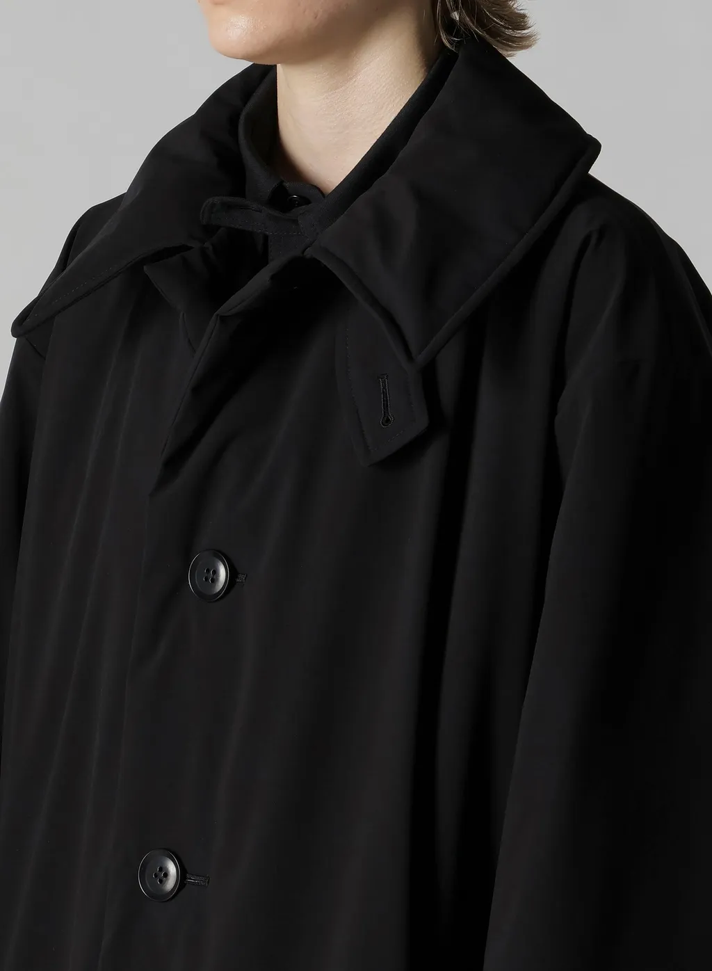 Pe/Tafta Detachable Hooded Coat