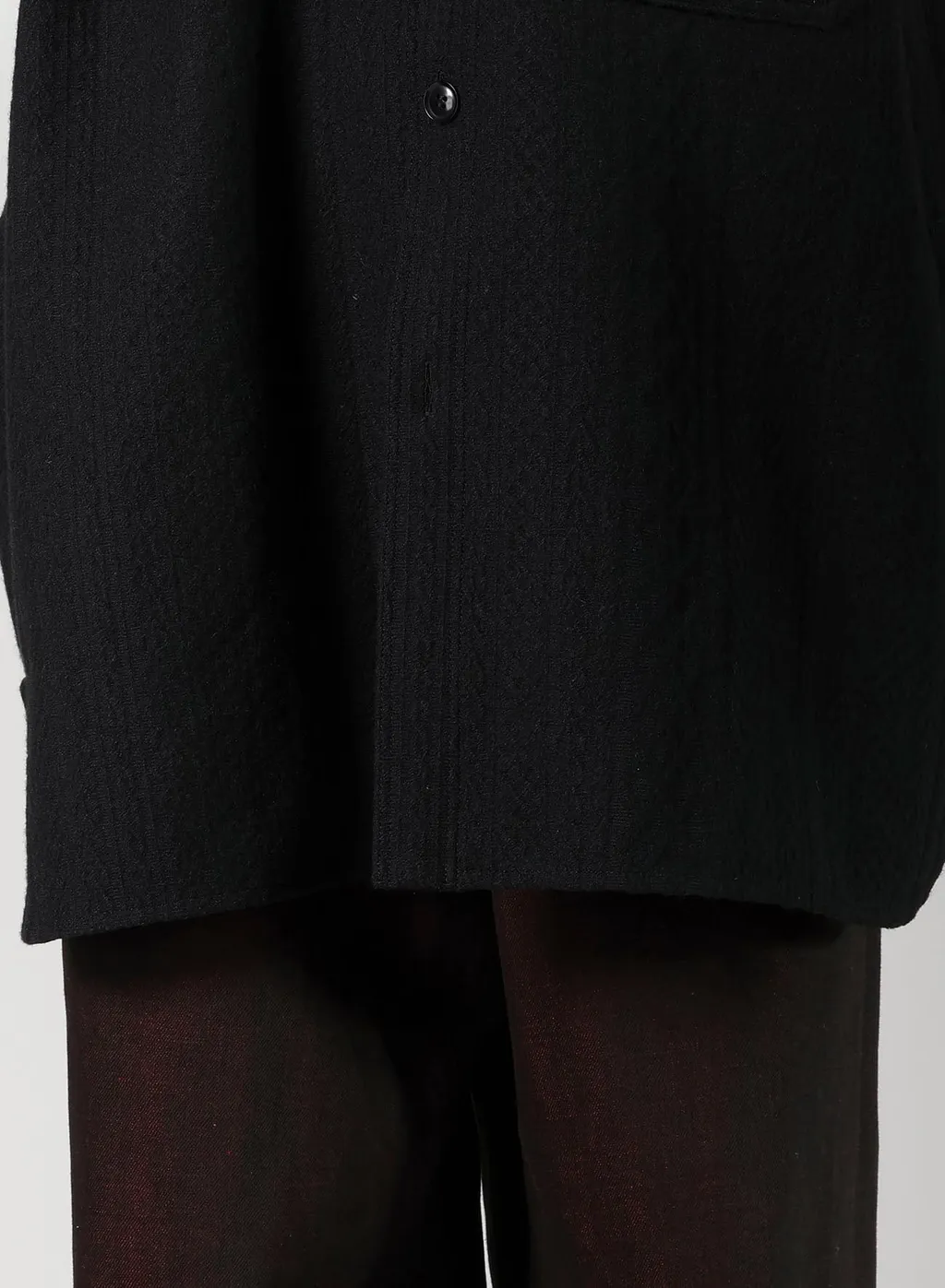 Cable Jq Knit Blouse
