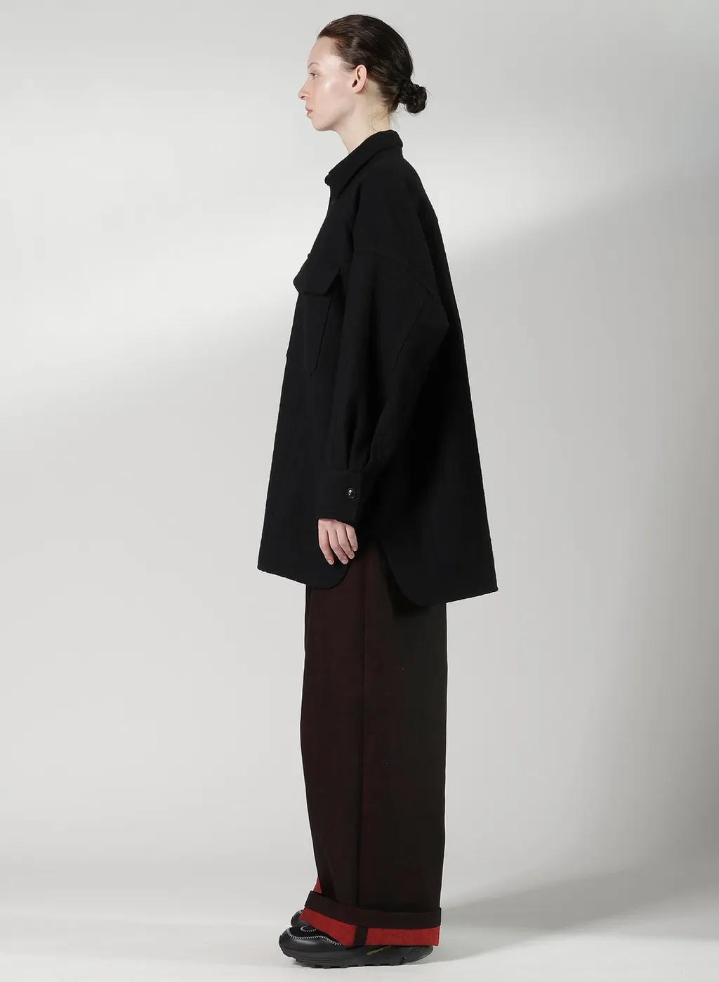 Cable Jq Knit Blouse