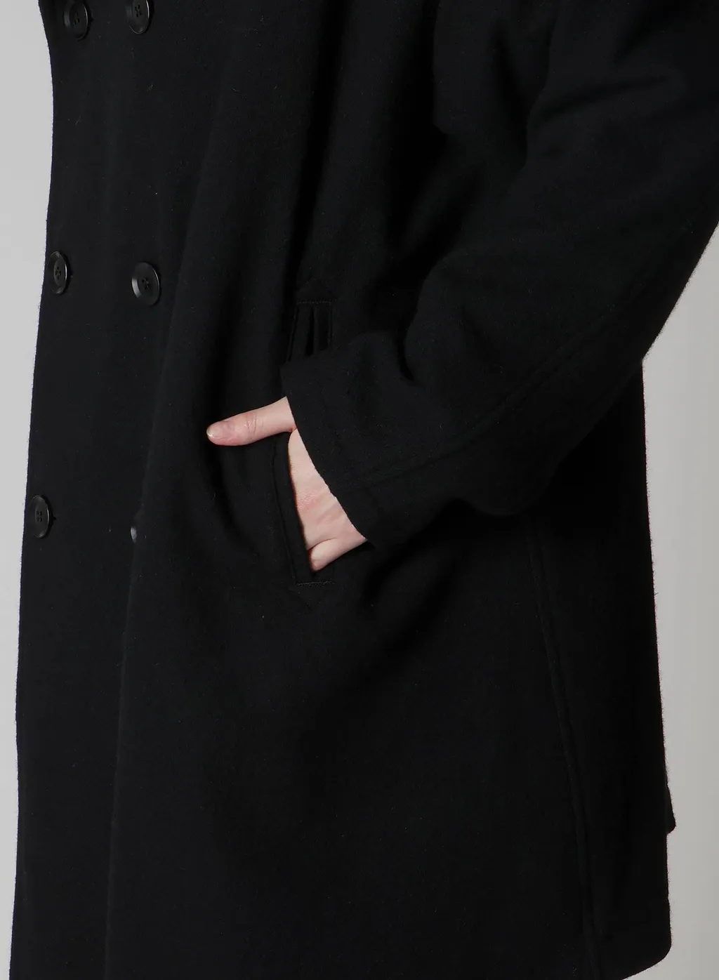 Top Vintage Flannel P Coat