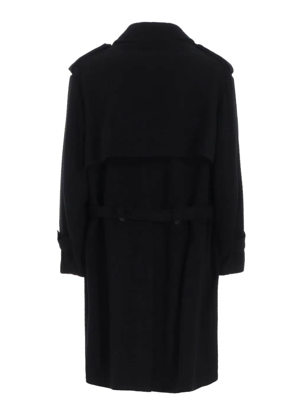 Airy Mosser Trench Coat With Nylon Lining