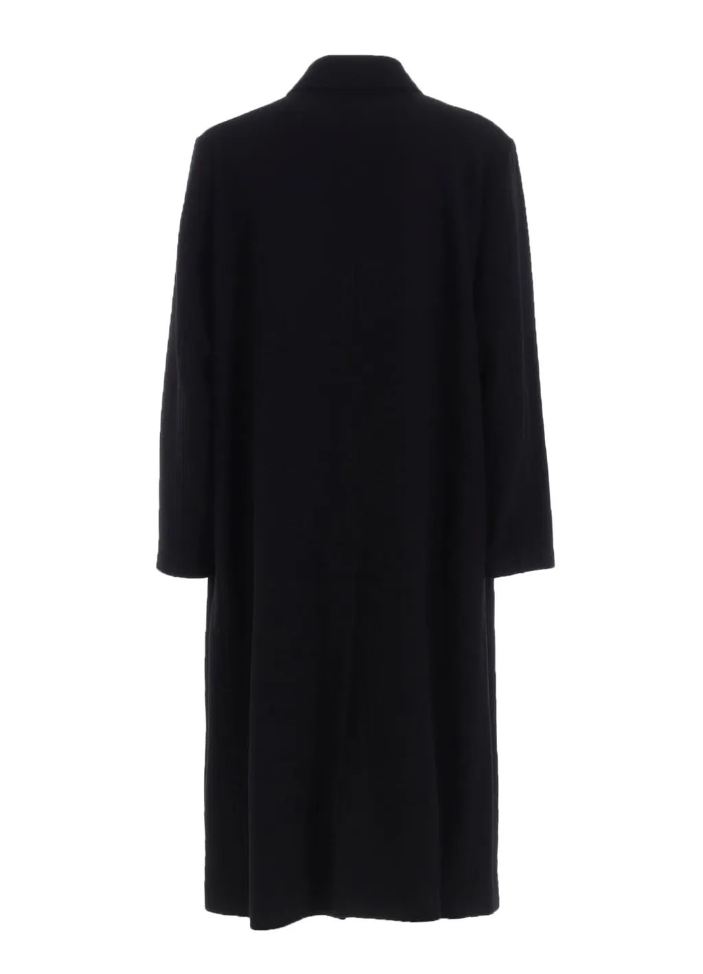 Airy Mosser Long Coat With Nylon Lining