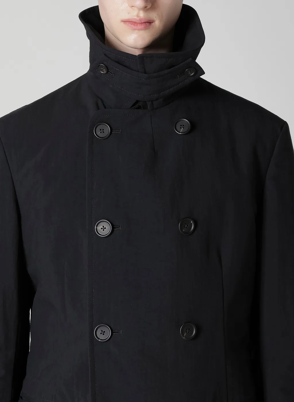 Nylon Taslan Peacoat With Thinsulate