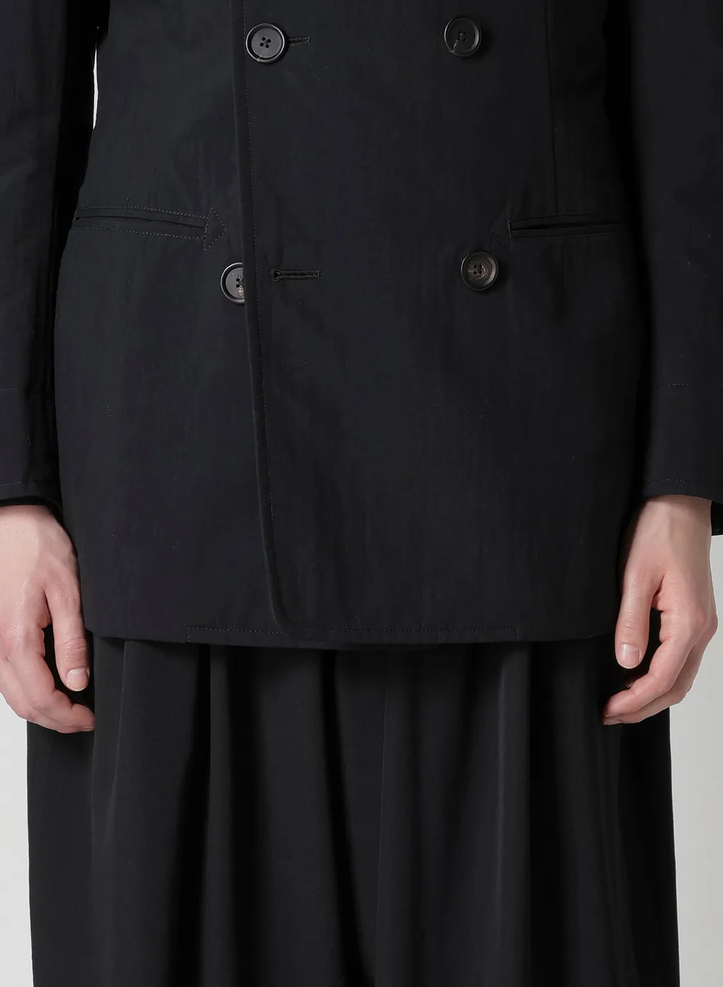 Nylon Taslan Peacoat With Thinsulate