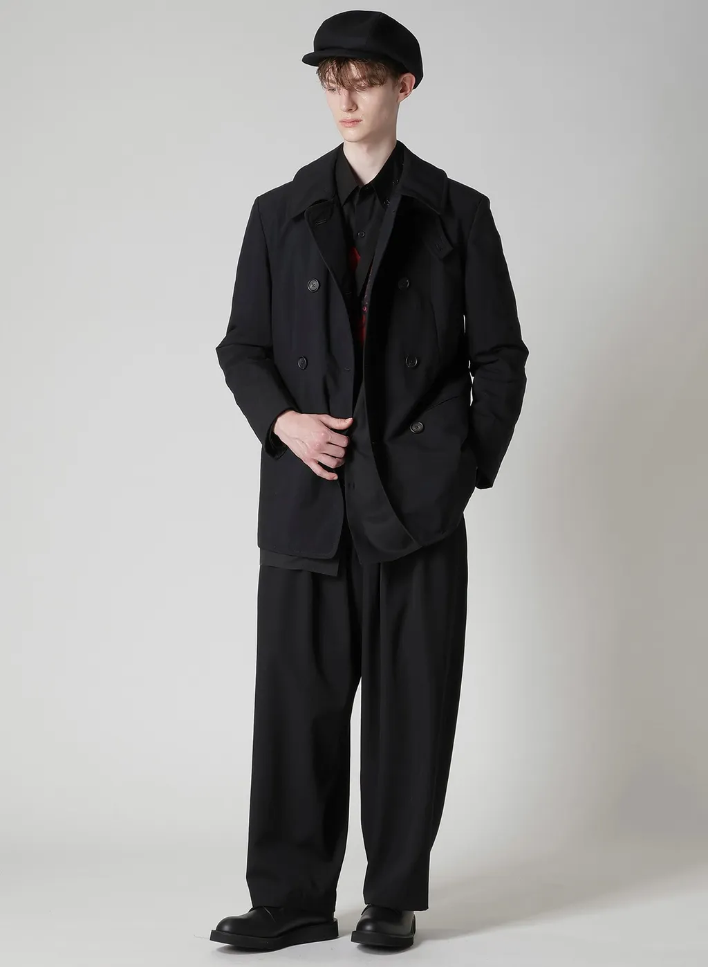 Nylon Taslan Peacoat With Thinsulate