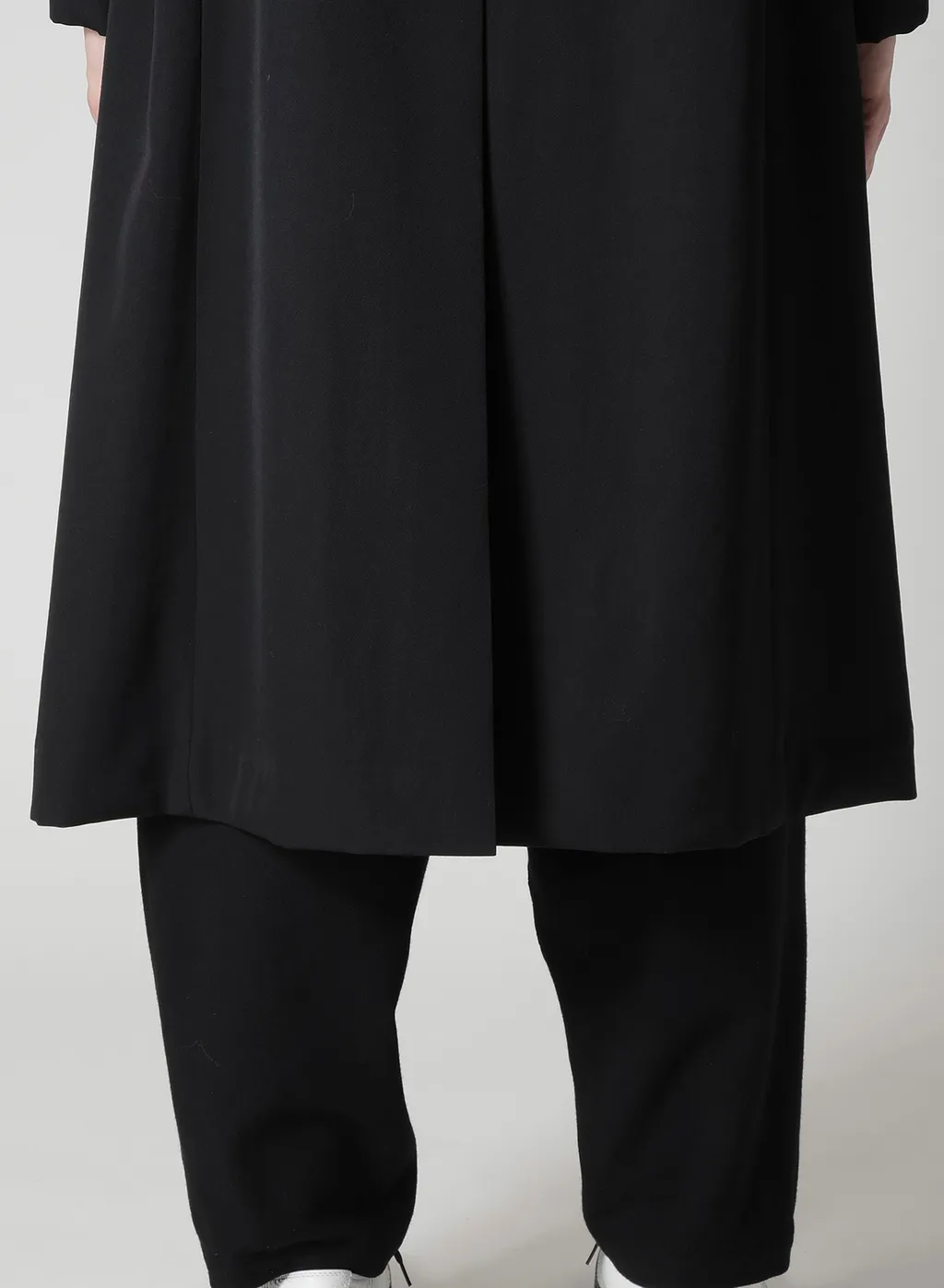 Wool Gabardine Long Sleeve Detail Jacket