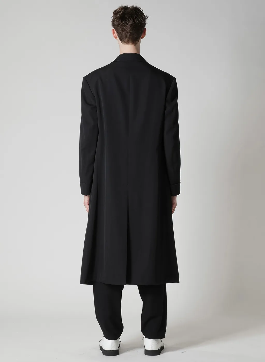 Wool Gabardine Long Sleeve Detail Jacket
