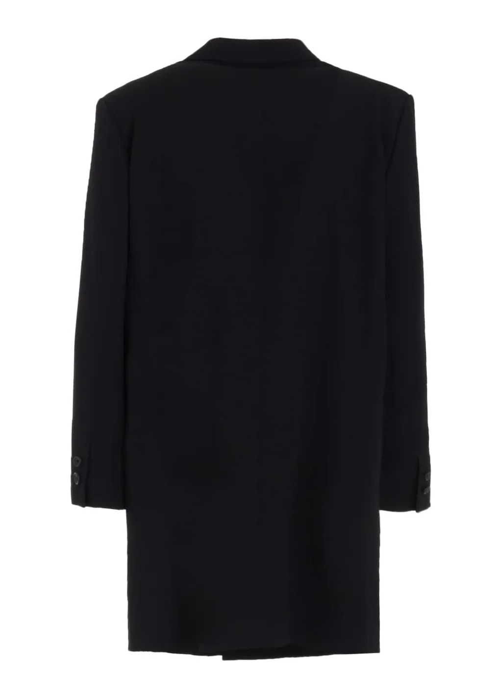 Wool Gabardine Double-Breasted Jacket