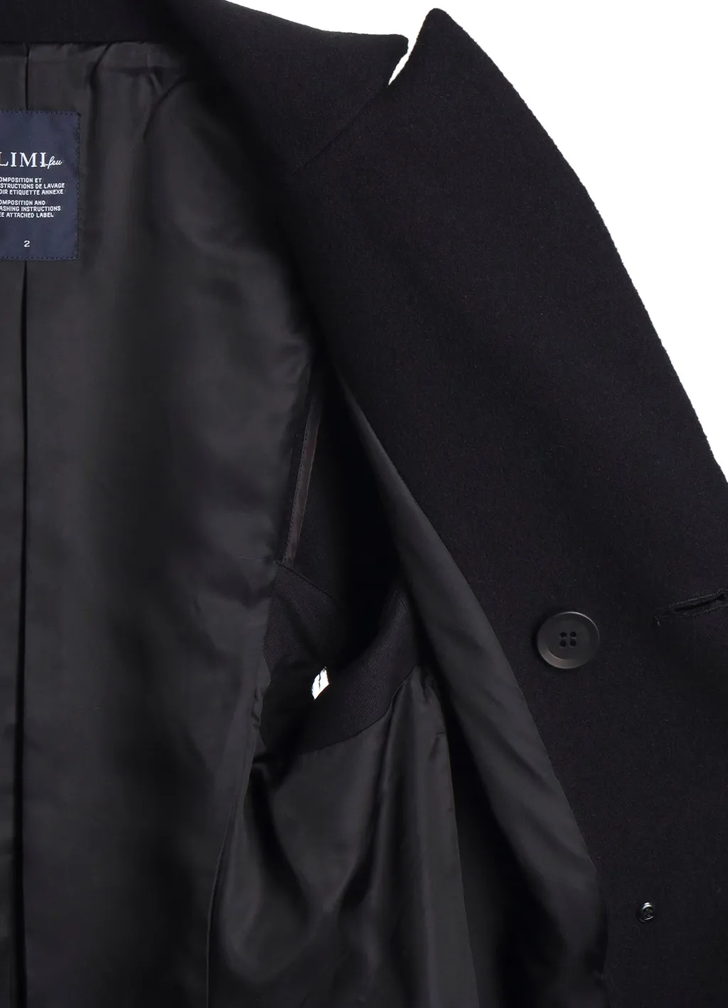 Wool Mosser Trench Coat With Belt