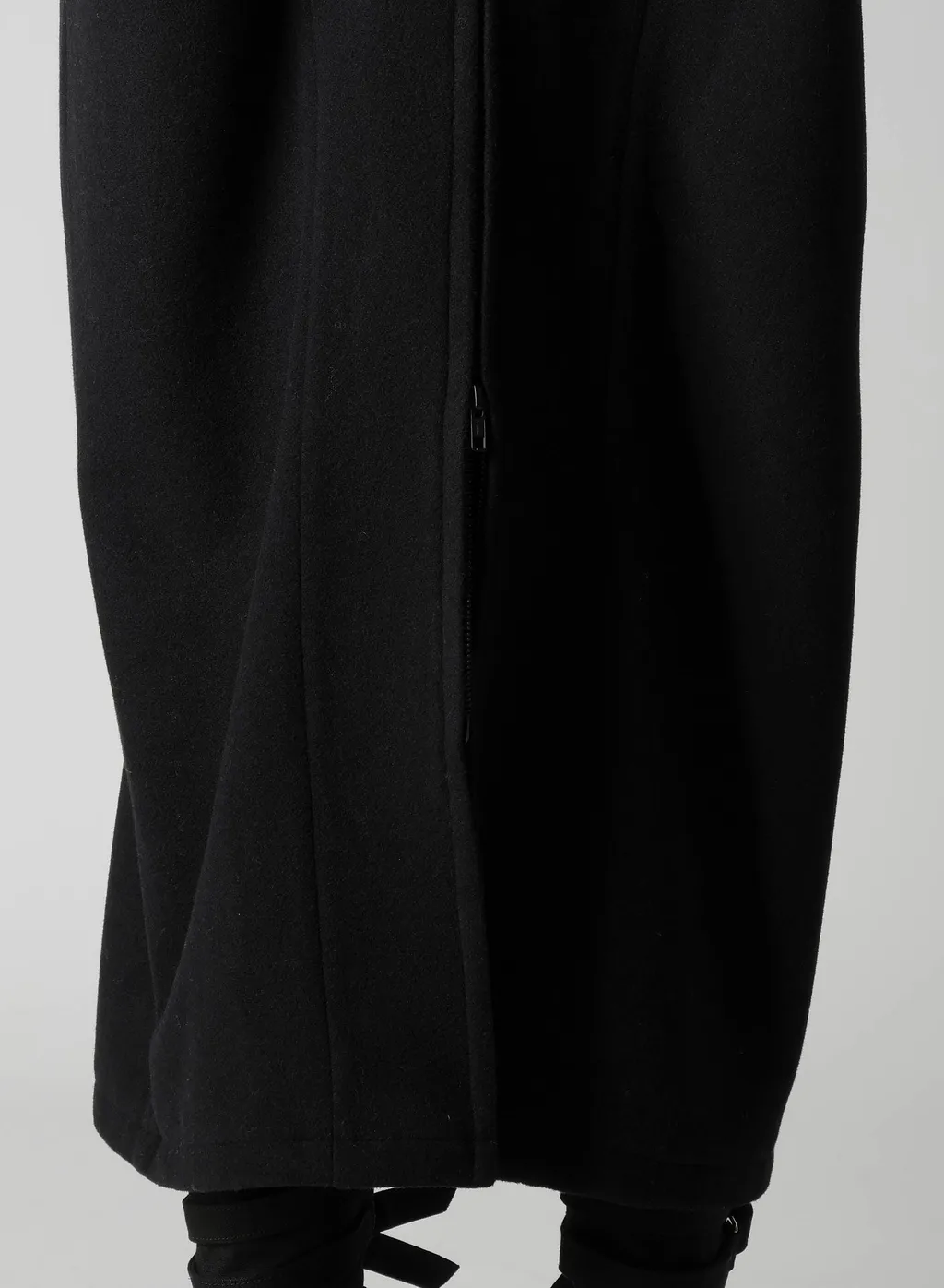 Wool Mosser Balloon Sleeve Coat