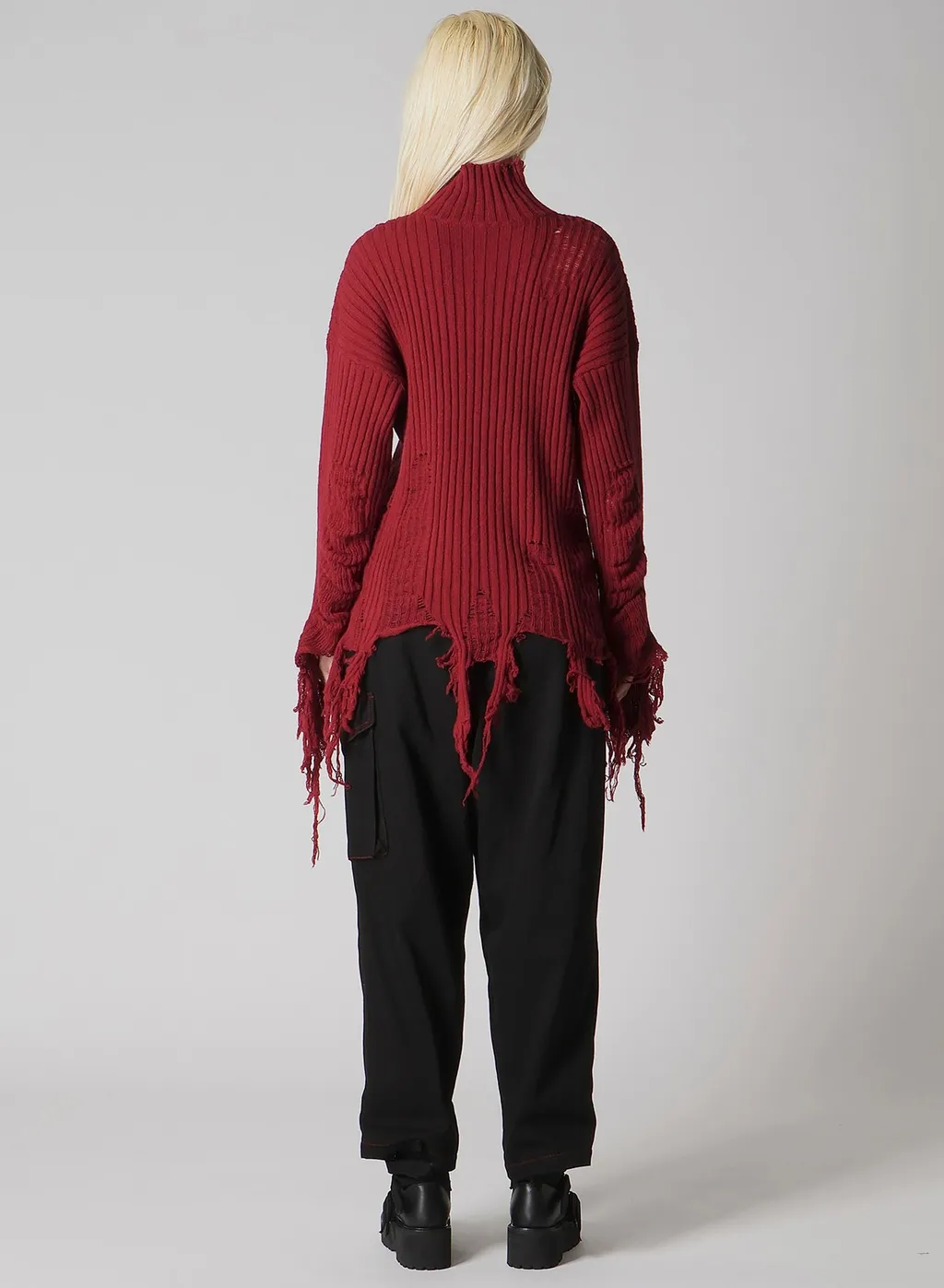 Crushed Rib Pullover