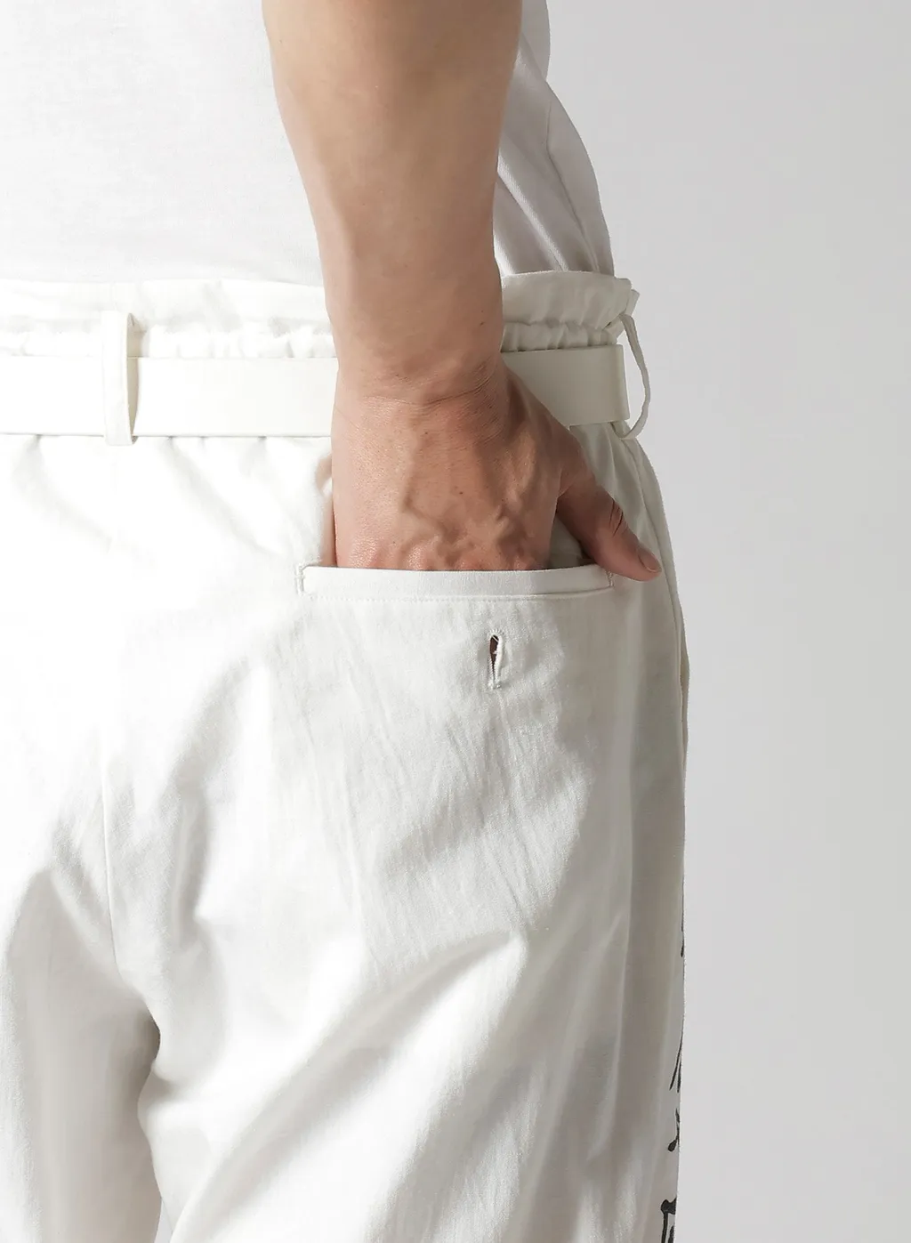 C/L Cambas White Printed Pants