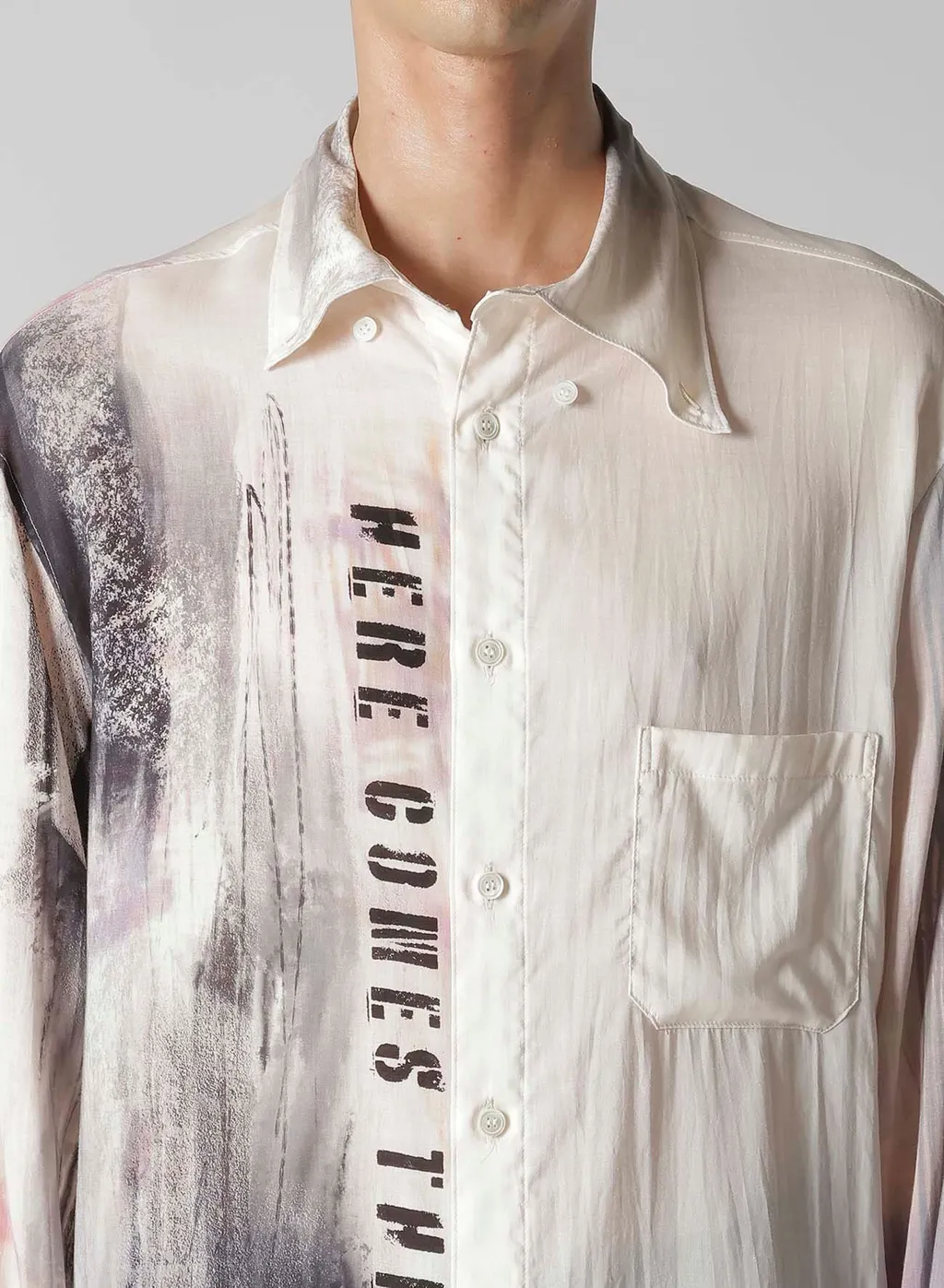 3 Body Pt Designed Collar Shirt