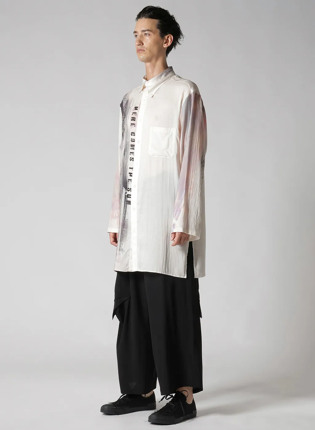 3 Body Pt Designed Collar Shirt