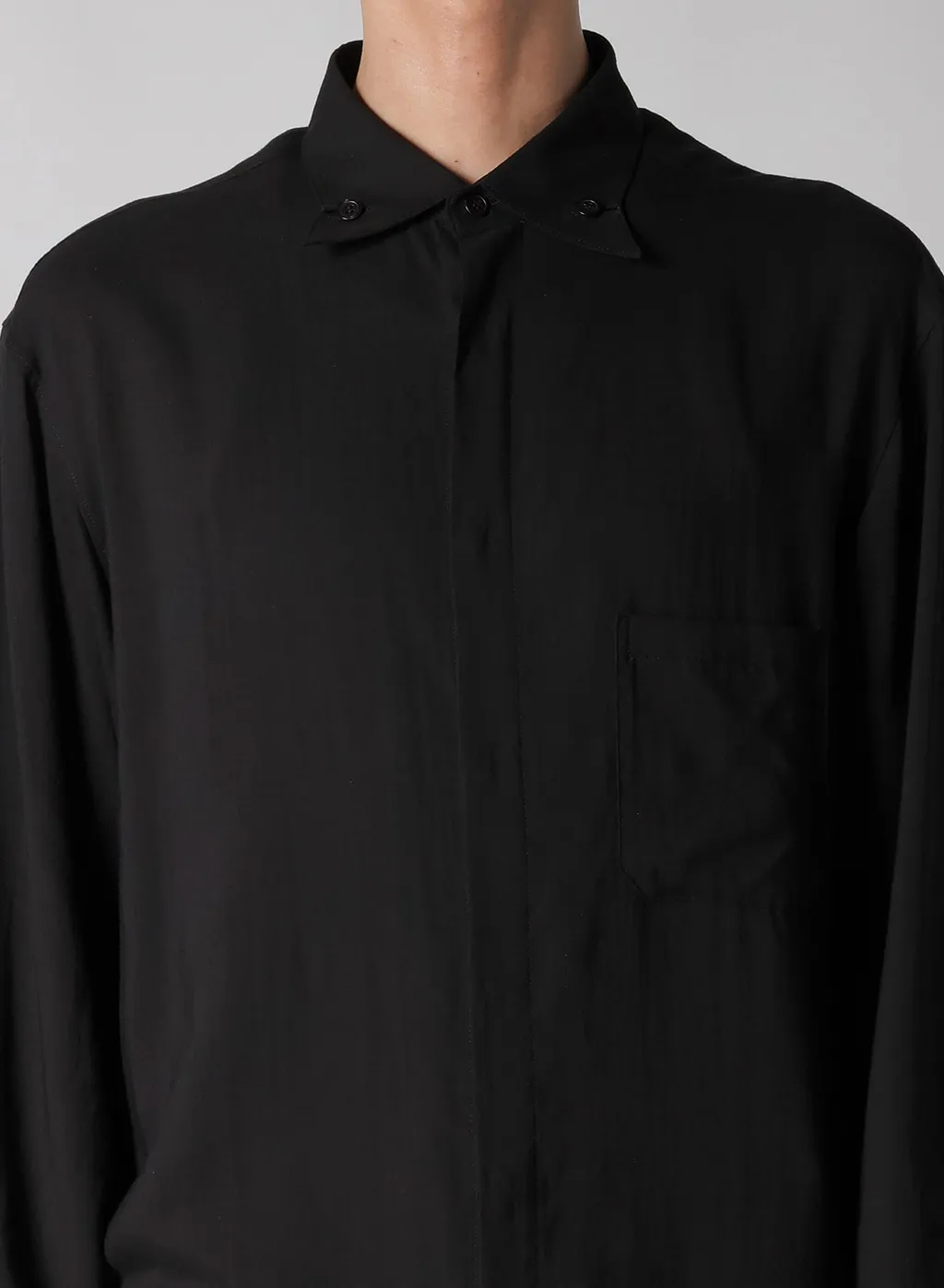 Cellulose Lawn Bk Loop Bd Placket Shirt