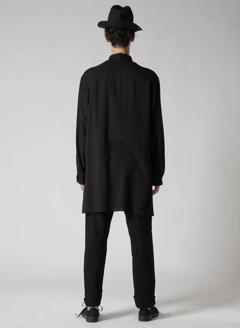 Cellulose Lawn Bk Loop Bd Placket Shirt