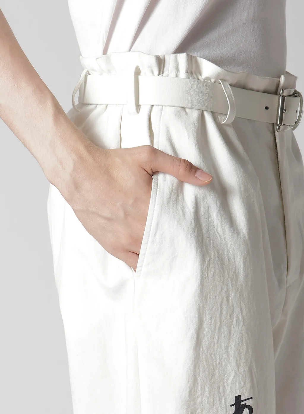 C/L Printed Darts Detail Pants