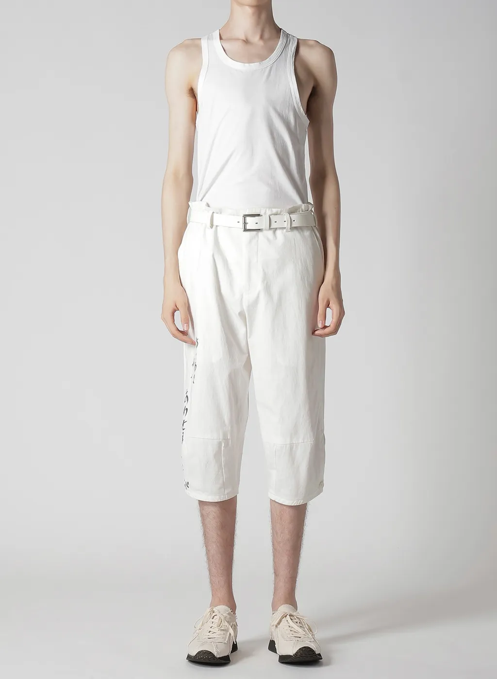 C/L Printed Darts Detail Pants