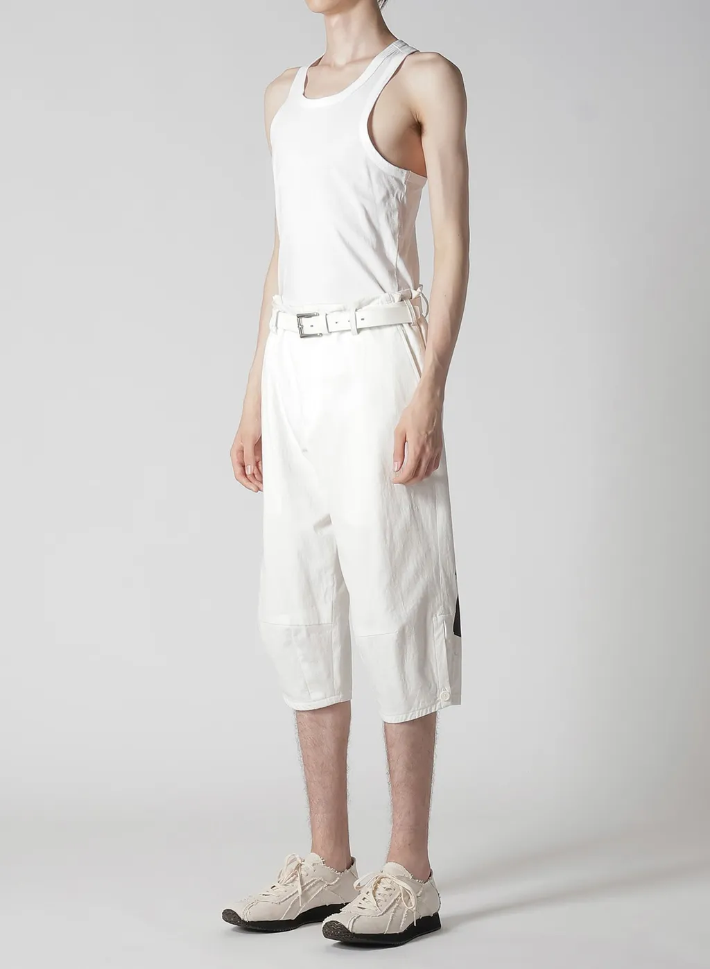 C/L Printed Darts Detail Pants
