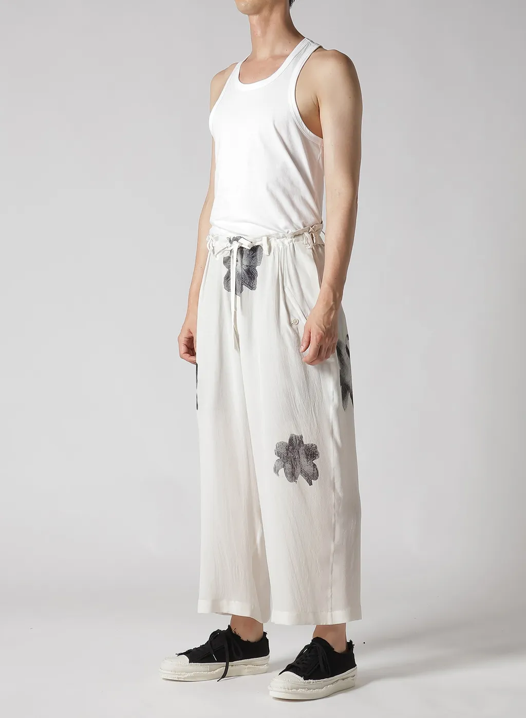 Suspender Slim Pants