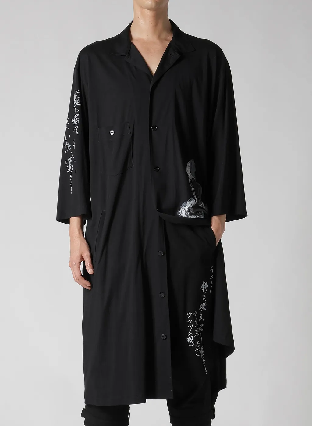 C/Ny Pt Jersey A Stand Long Blouse
