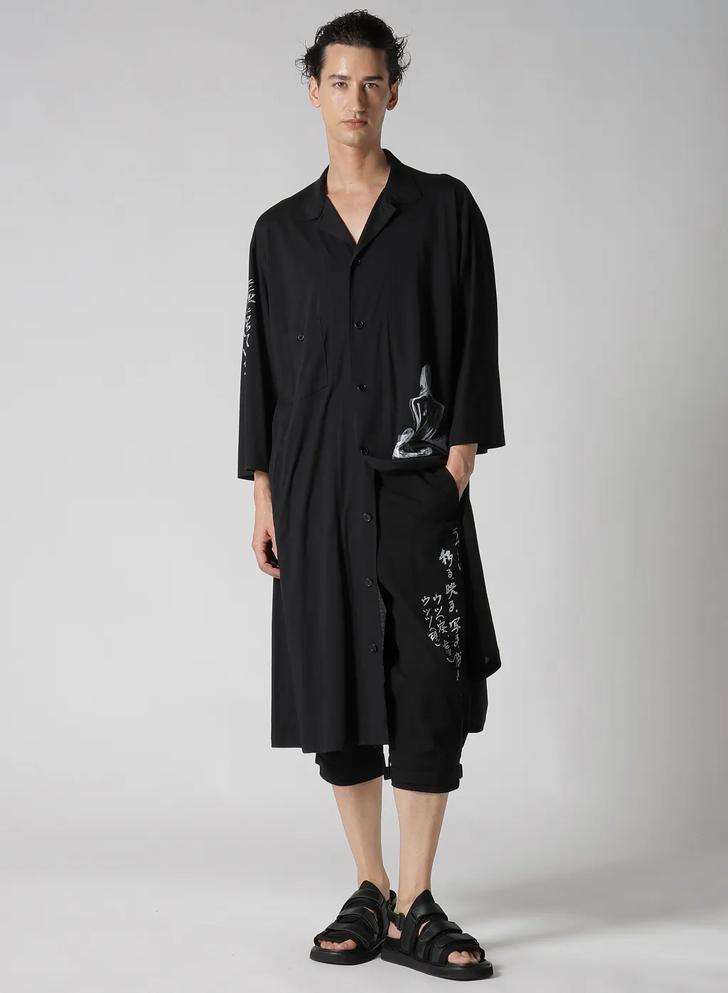 C/Ny Pt Jersey A Stand Long Blouse