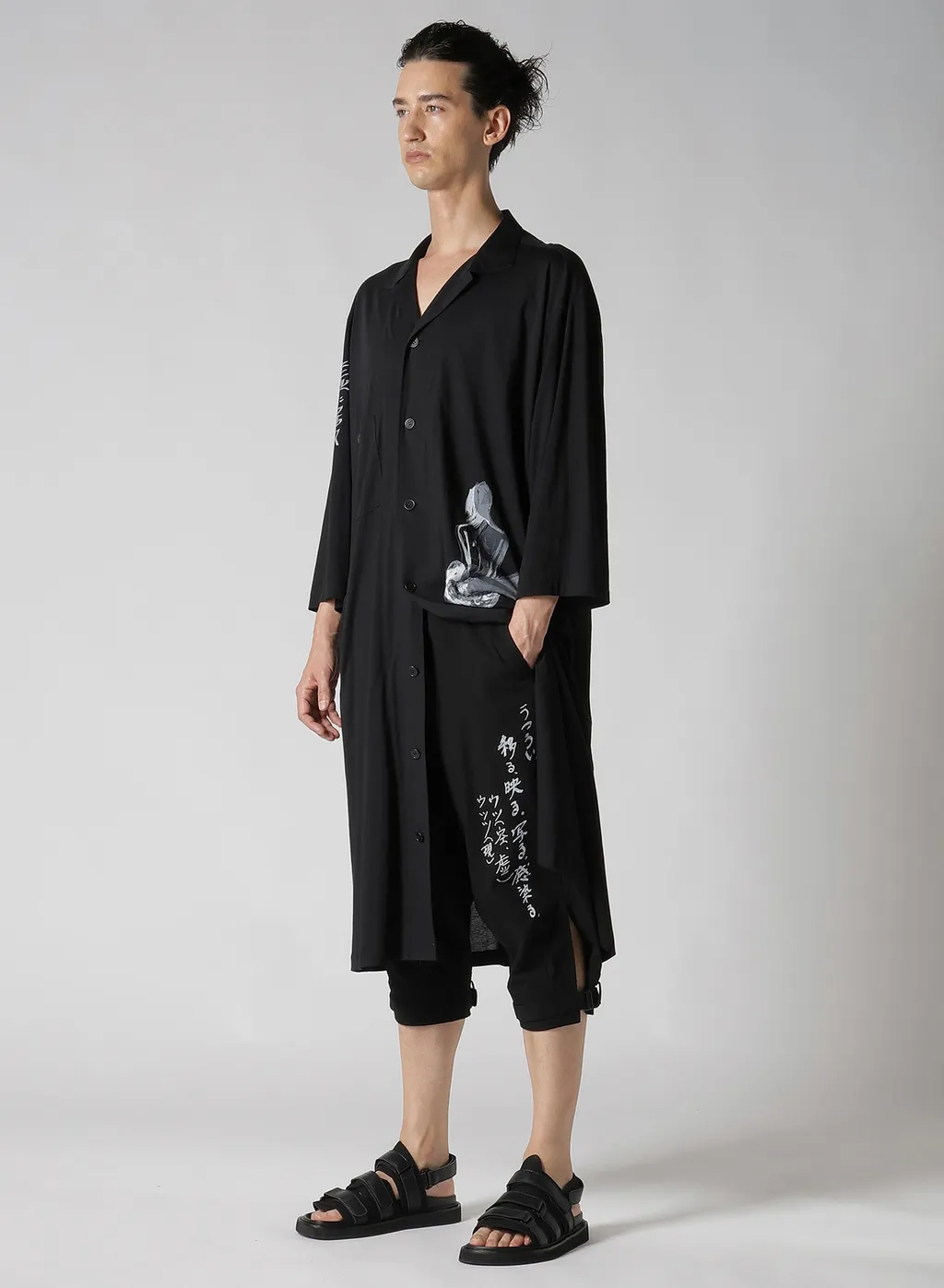 C/Ny Pt Jersey A Stand Long Blouse