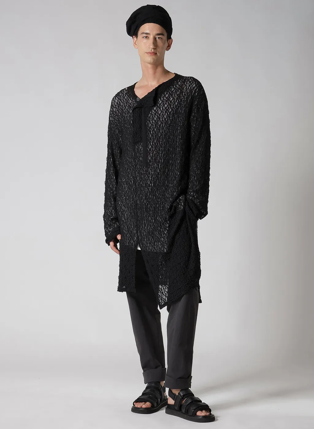 Single Jersey Binder V Neck Long Sleeve