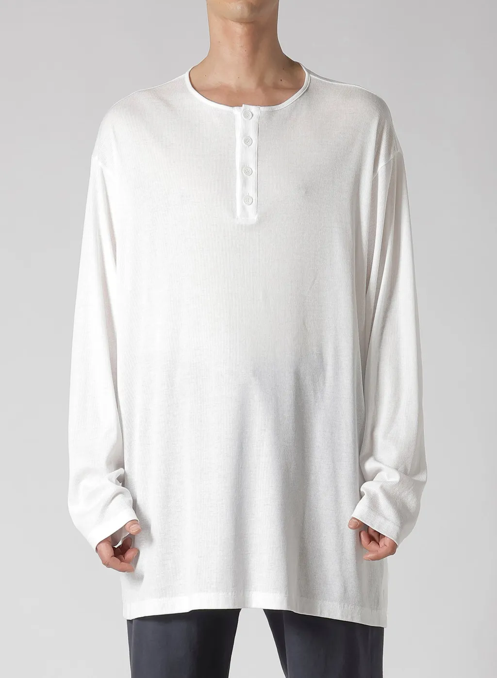 Ly/C Mvs Spiral Henry Neck Ls T