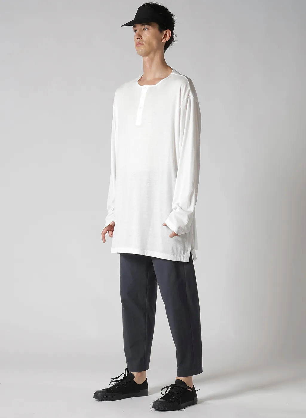 Ly/C Mvs Spiral Henry Neck Ls T