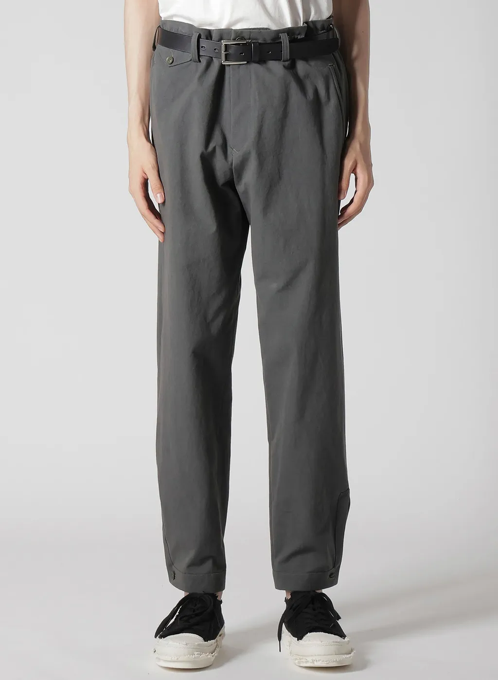 C/ Poplin Paneled Hem Pants