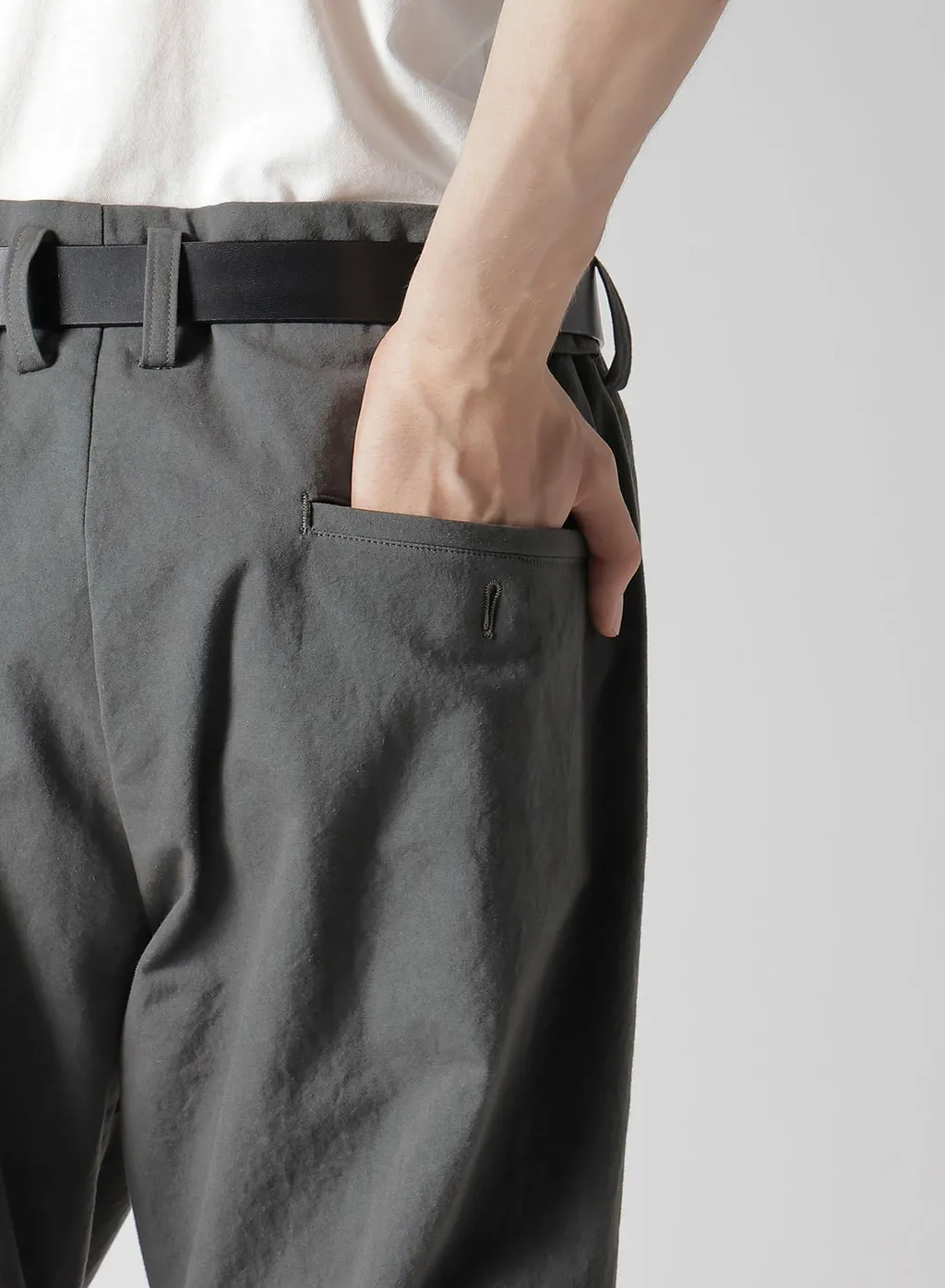 C/ Poplin Paneled Hem Pants