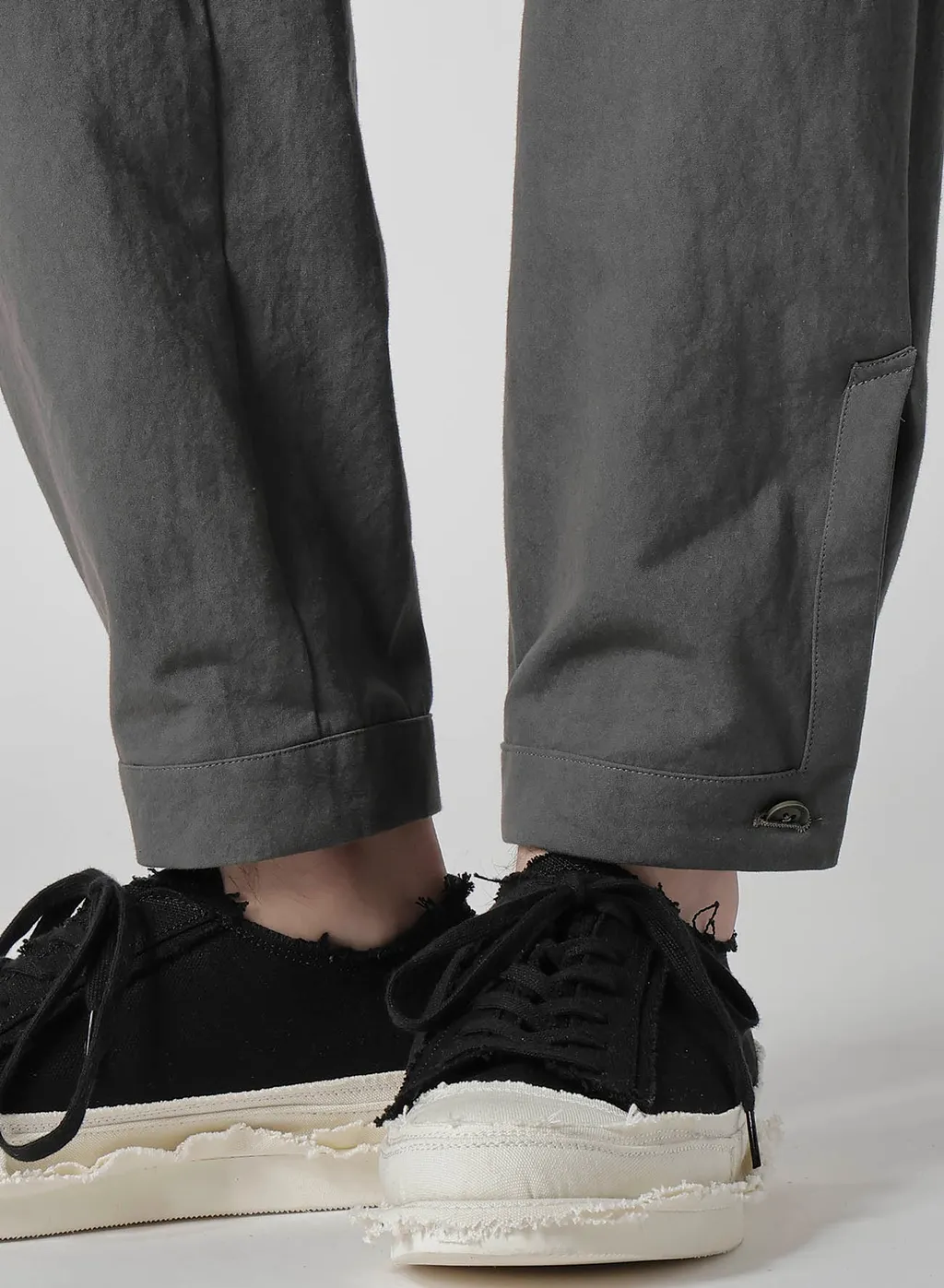 C/ Poplin Paneled Hem Pants