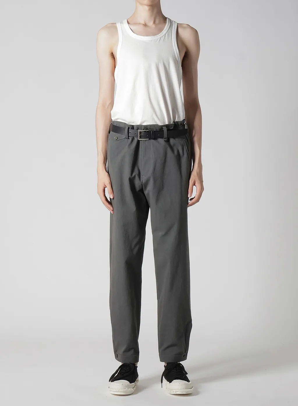 C/ Poplin Paneled Hem Pants