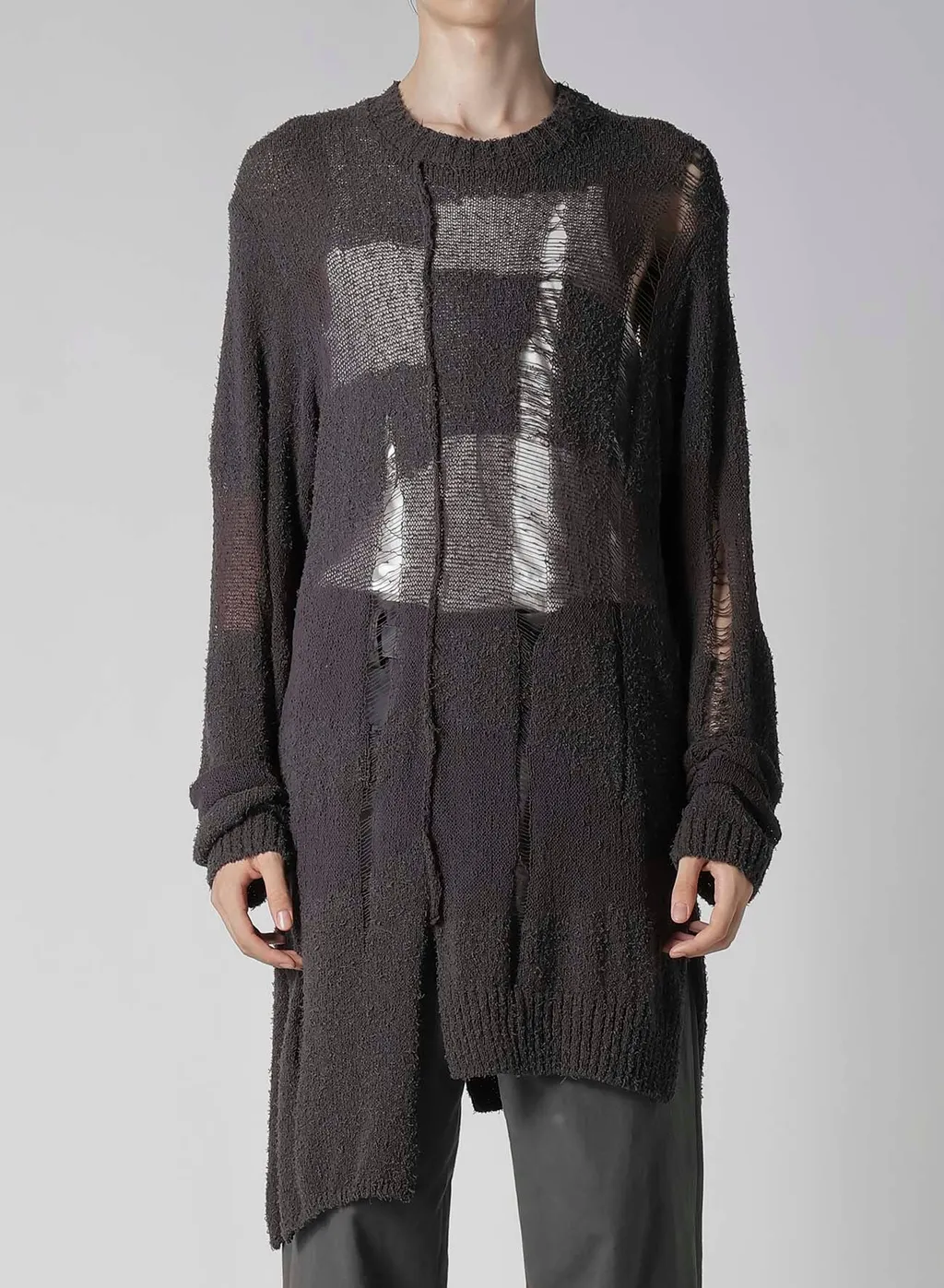 5G Randome Damage Processed Pullover