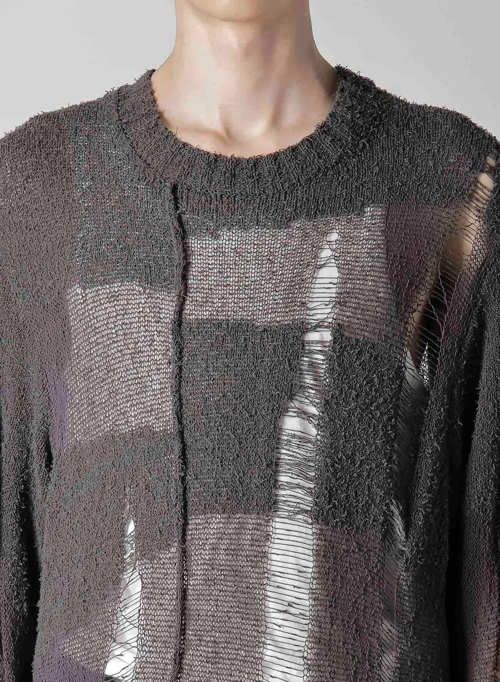 5G Randome Damage Processed Pullover