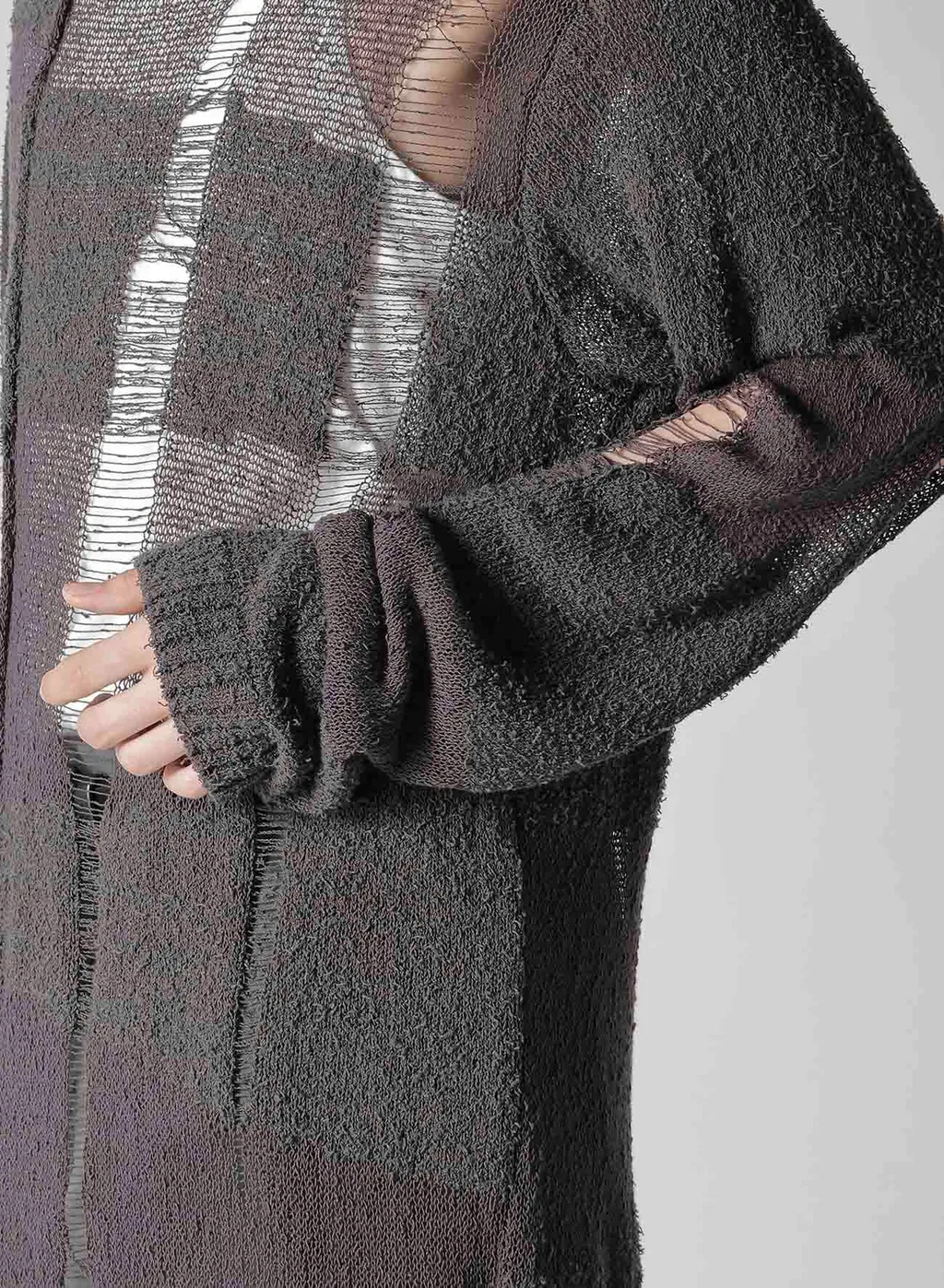 5G Randome Damage Processed Pullover