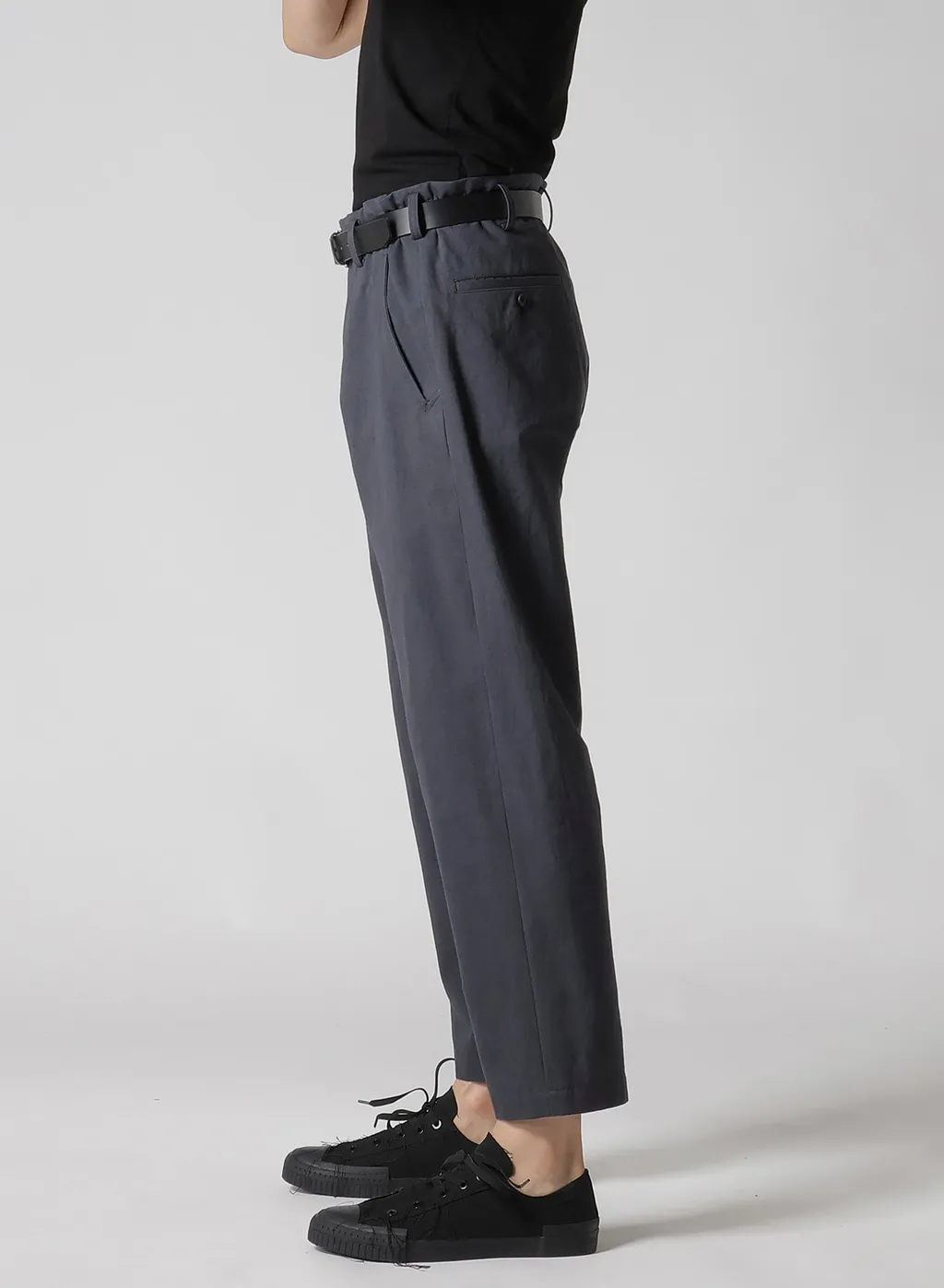 C/Poplin Slim Pants