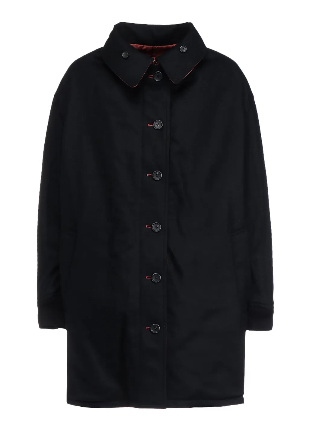 Lady Print Reversible Coat