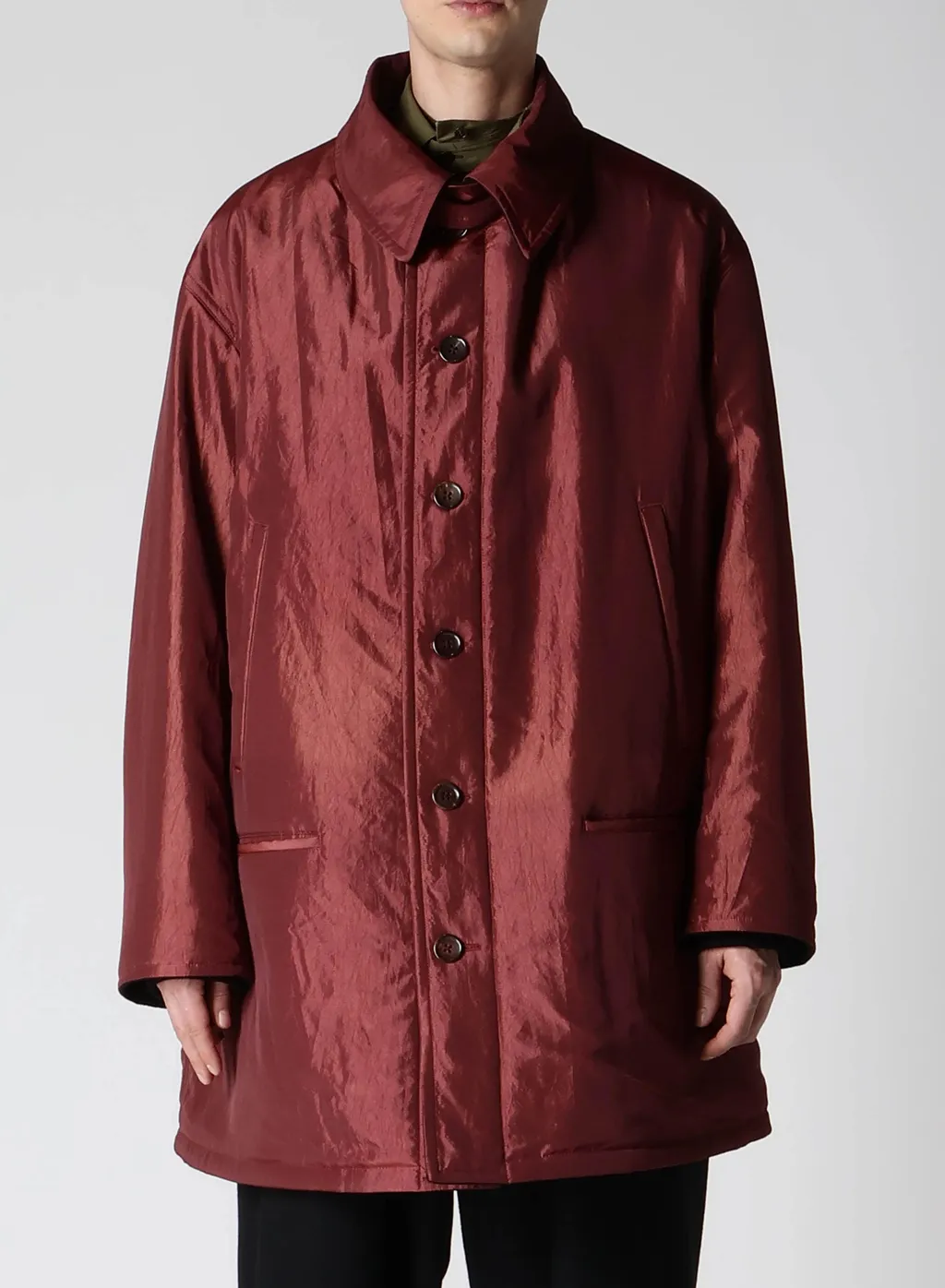 Lady Print Reversible Coat