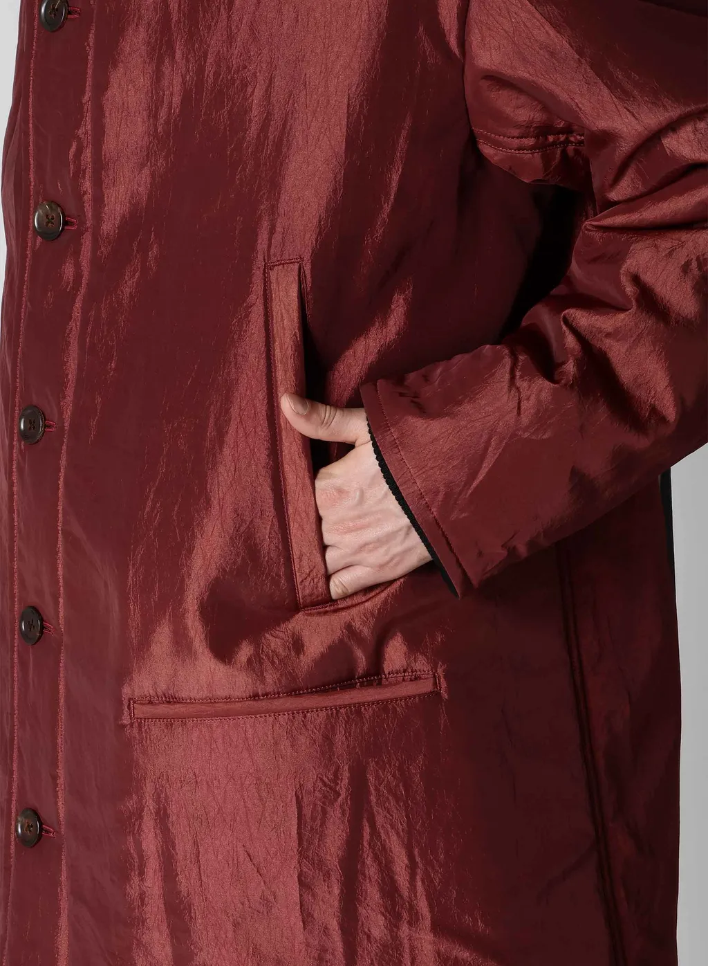 Lady Print Reversible Coat