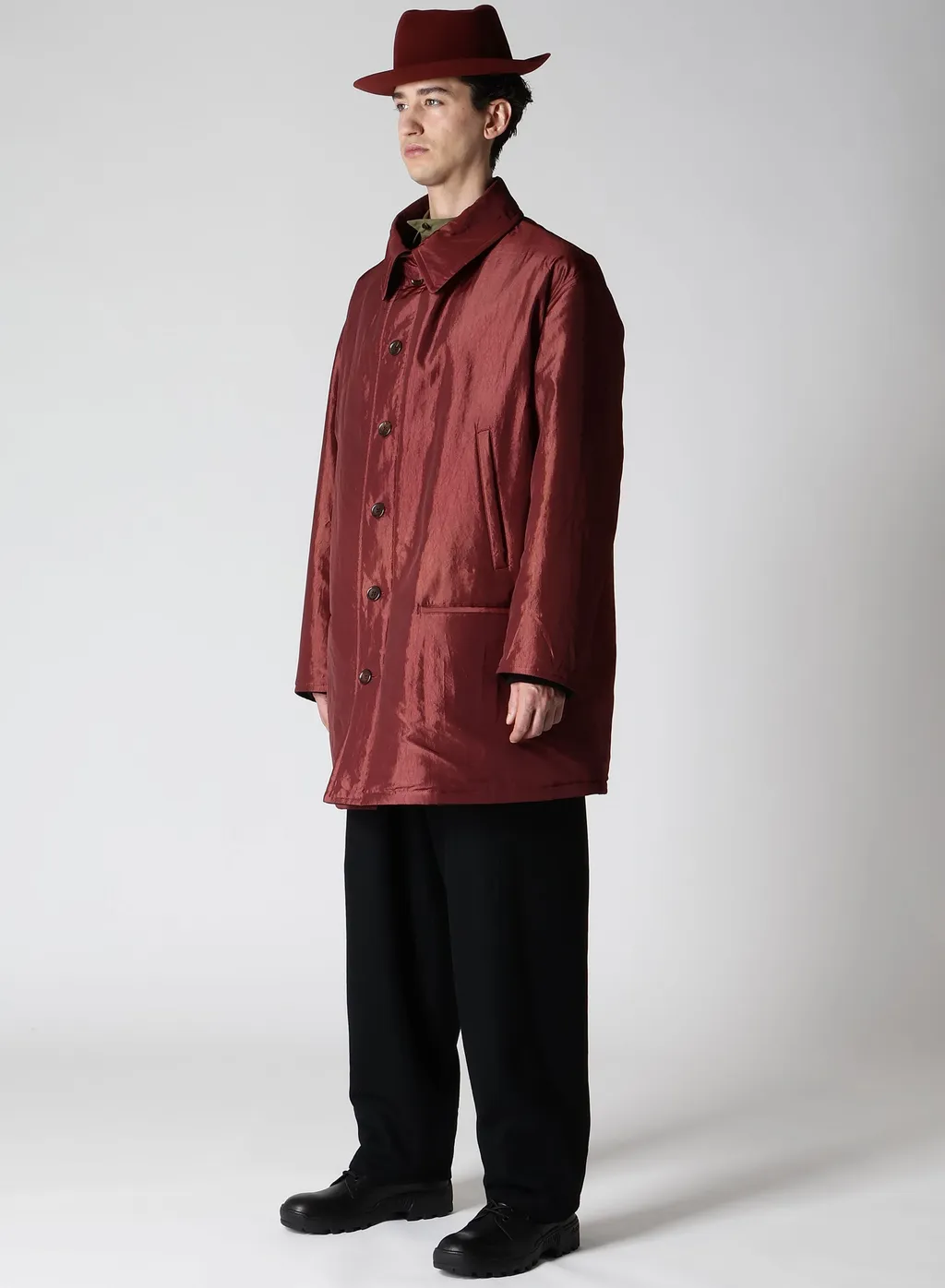 Lady Print Reversible Coat