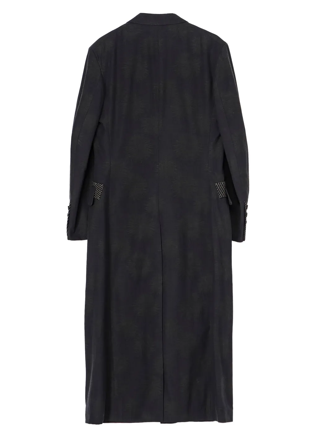 Dungaree Jq Black Long Jacket