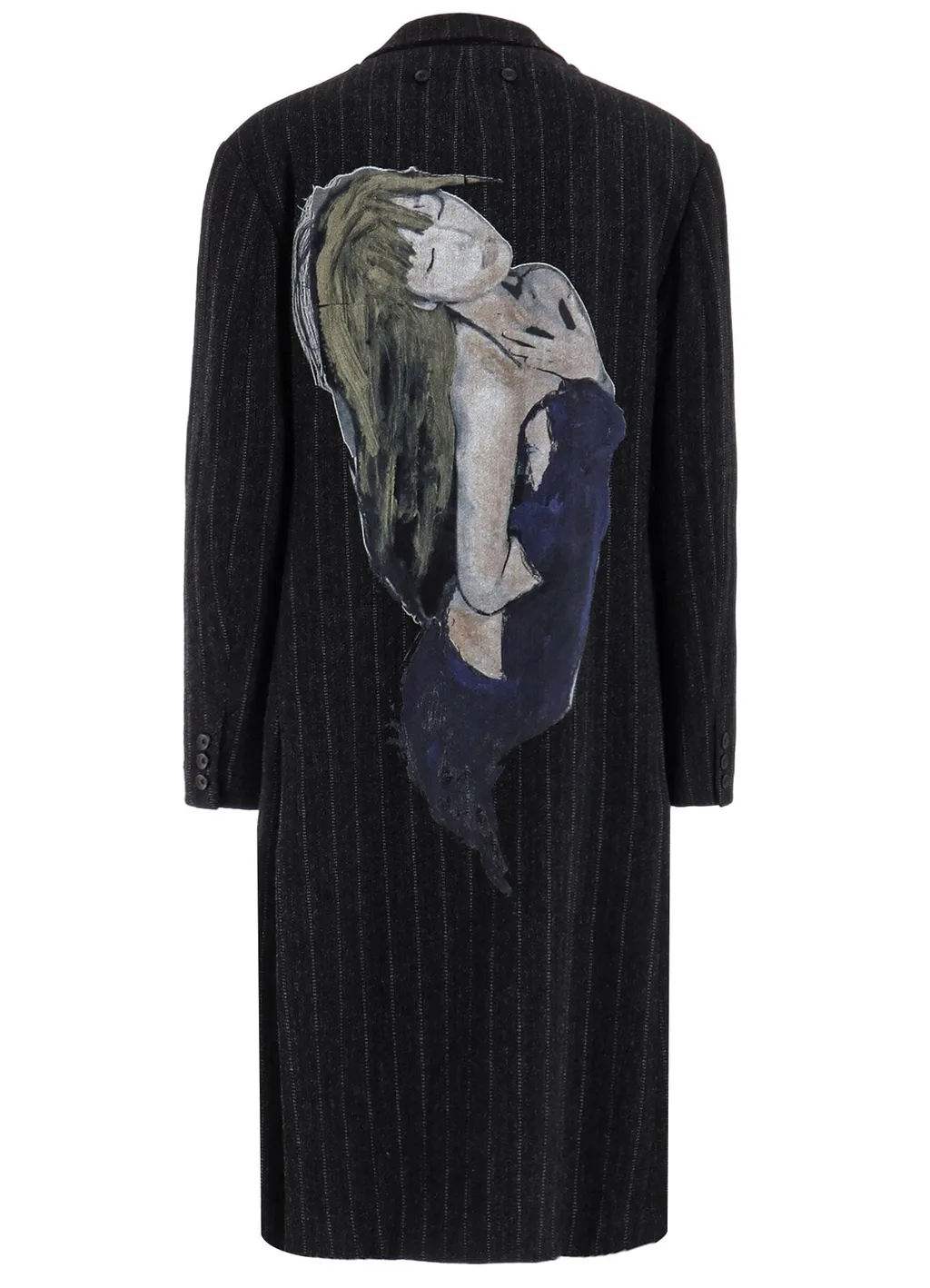 W/Tweed St Light Pattern Lapel Attachable Jacket
