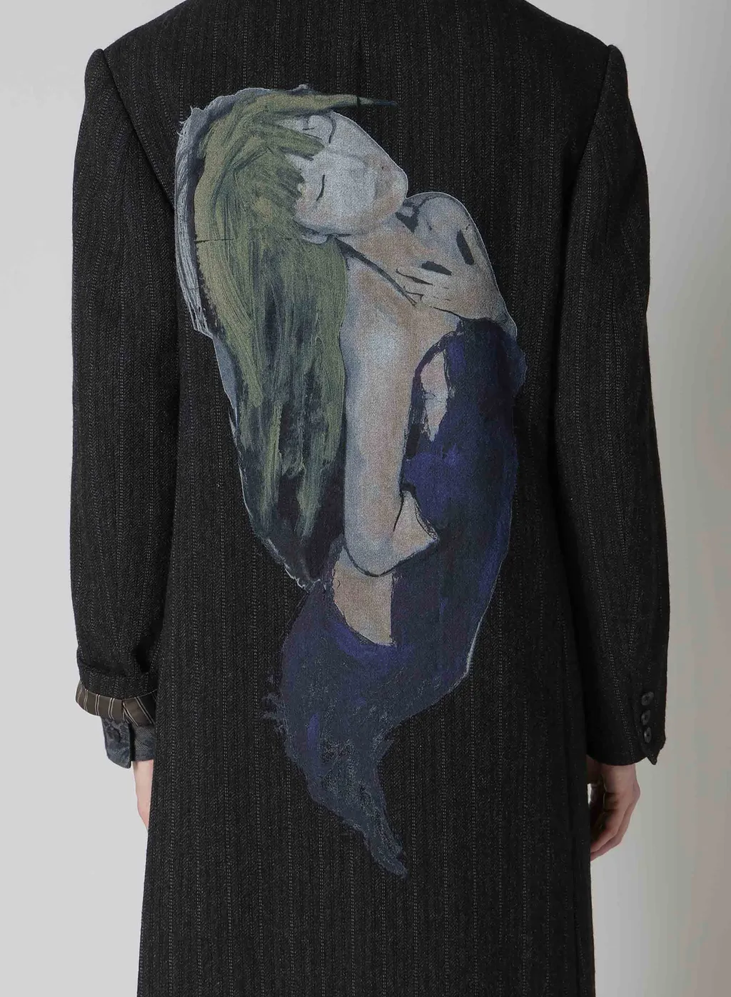 W/Tweed St Light Pattern Lapel Attachable Jacket
